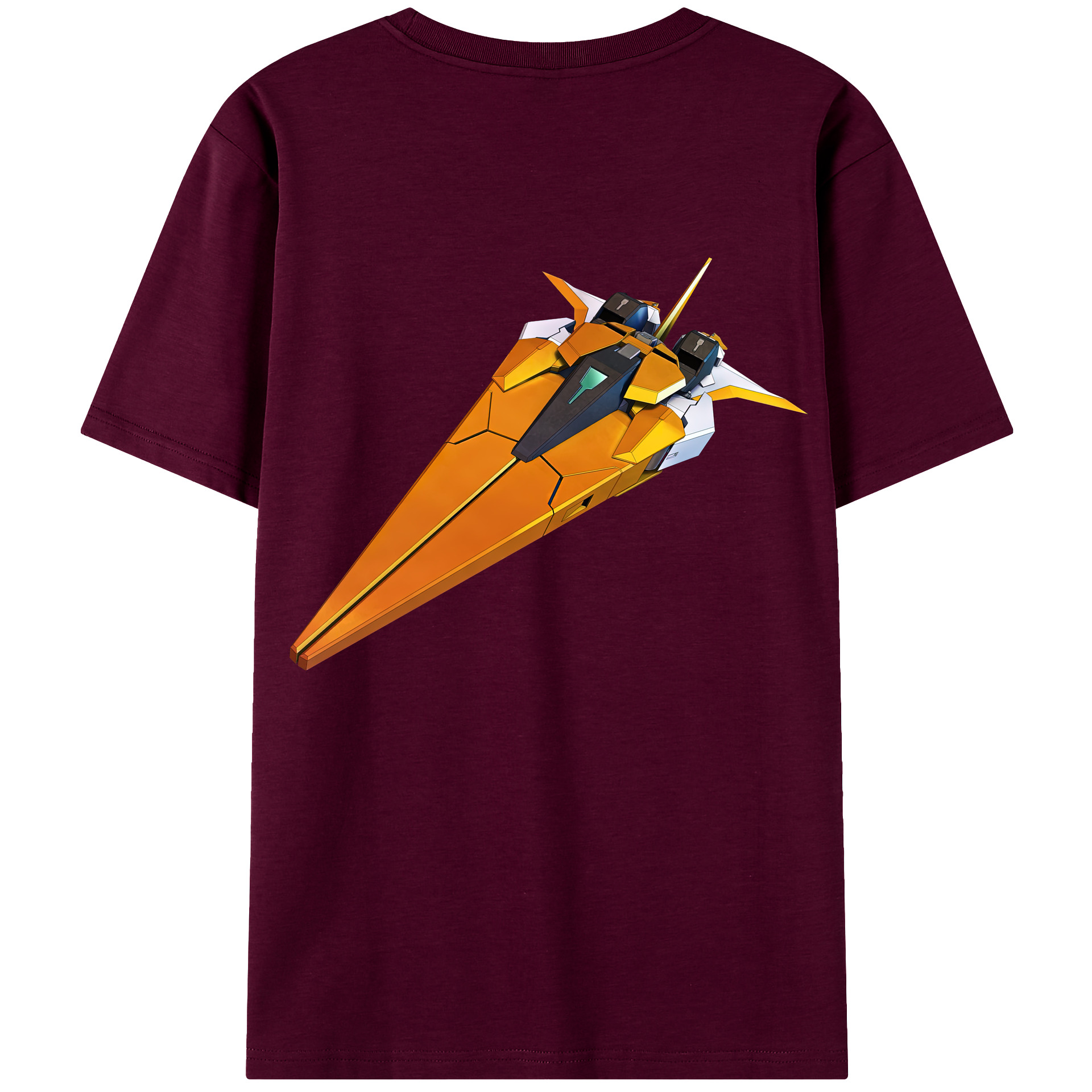 （画像用） 機動戦士ガンダム Mobile Suit Gundam レディース半袖Tシャツ(バックプリント)